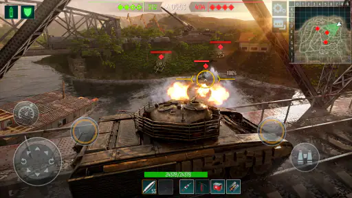 Tank Force: Battle Tanks Games screenshot