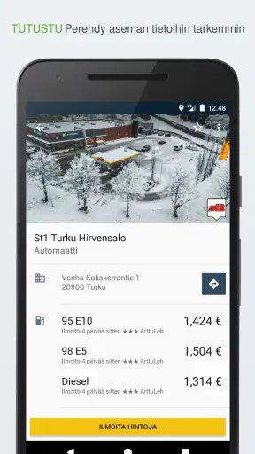 Tankille - tankkaa halvimmalla screenshot