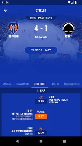 Tappara screenshot