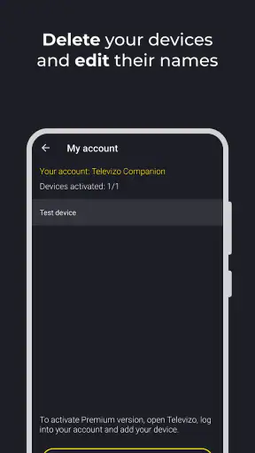 Televizo Companion screenshot