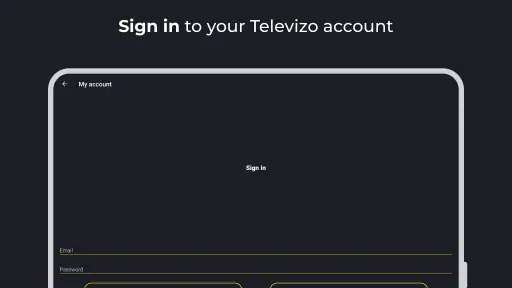 Televizo Companion screenshot