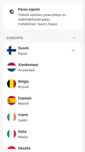 Telia Turvapaketti screenshot