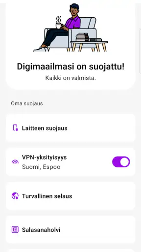 Telia Turvapaketti screenshot