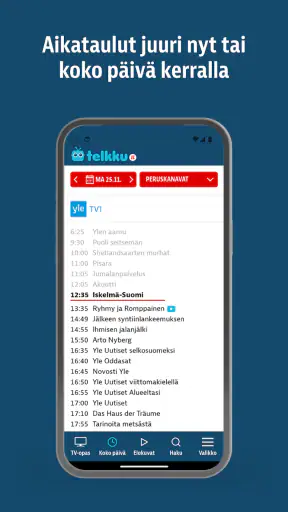 Telkku - TV-opas screenshot