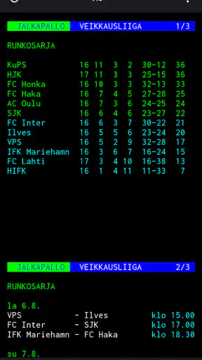 TextTV – Suomi Teksti-TV screenshot