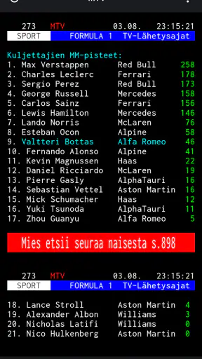 TextTV – Suomi Teksti-TV screenshot