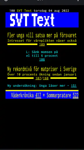 TextTV – Suomi Teksti-TV screenshot