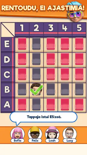 That's My Seat - Logic Puzzle screenshot