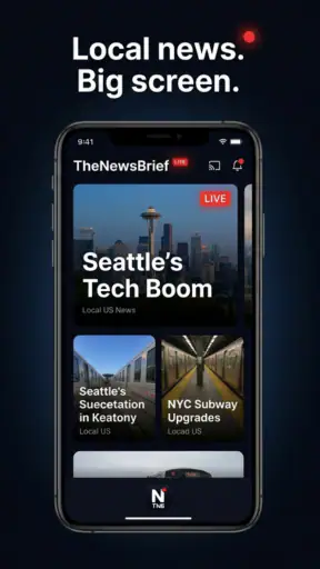 The News Brief - TV News screenshot