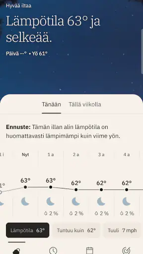 The Weather Channel screenshot