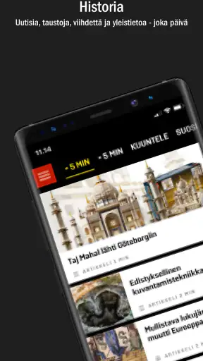 Tieteen Kuvalehti Historia screenshot