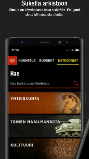 Tieteen Kuvalehti Historia screenshot