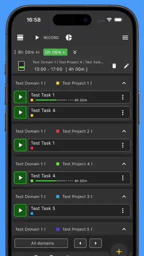 Time Tracker - Timesheet screenshot