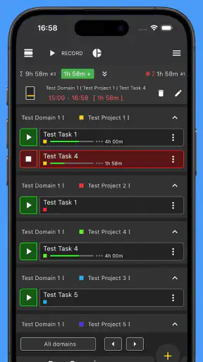 Time Tracker - Timesheet screenshot