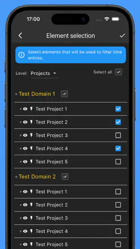 Time Tracker - Timesheet screenshot