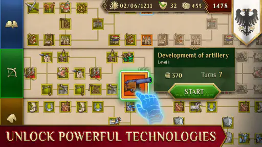 Timelines: Medieval War TBS screenshot