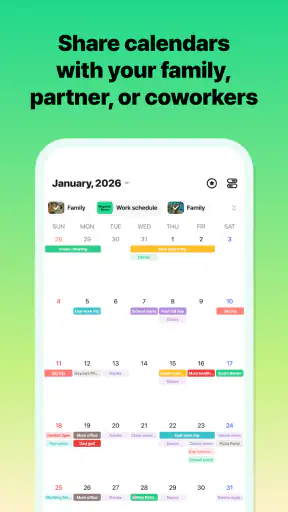 TimeTree - Shared Calendar screenshot