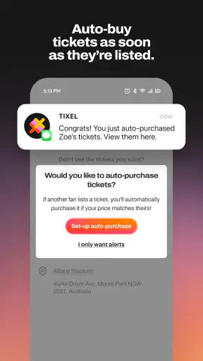Tixel－Face Value Ticket Resale screenshot