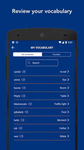 Tobo: Opi suomalaisia sanoja screenshot