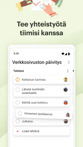 Todoist: Tehtäväluettelo screenshot