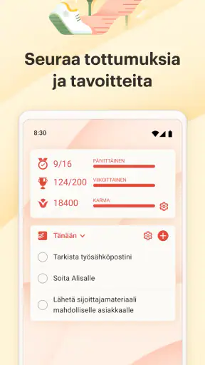 Todoist: Tehtäväluettelo screenshot
