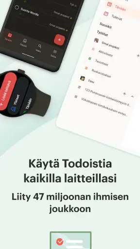 Todoist: Tehtäväluettelo screenshot