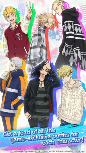 Tokyo Revengers PUZZ REVE! screenshot