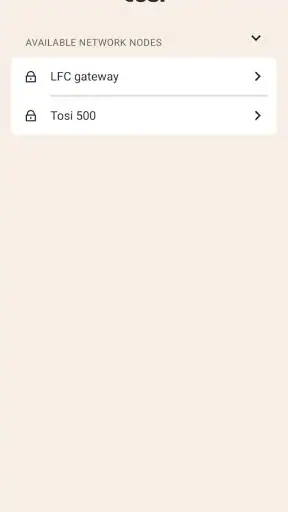 Tosi Client screenshot