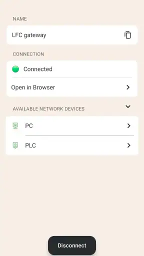 Tosi Client screenshot