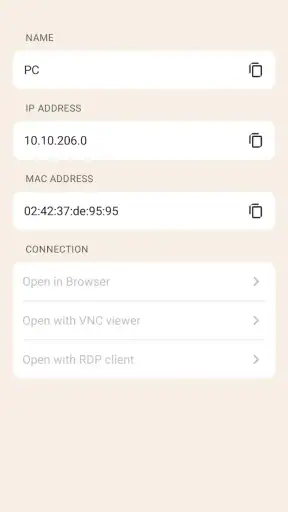 Tosi Client screenshot