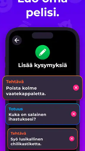 Totuus vai Tehtävä: Juomapeli screenshot