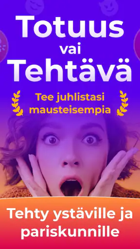 Totuus vai Tehtävä: Juomapeli screenshot