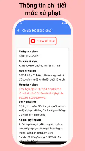 Tra Cứu Phạt Nguội 2026 screenshot