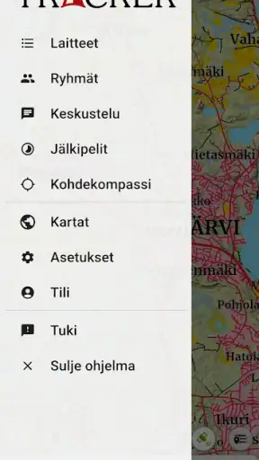 Tracker - koirat ja ulkoilu screenshot
