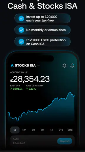 Trading 212: Stocks, ETFs, ISA screenshot