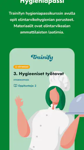 Trainify screenshot