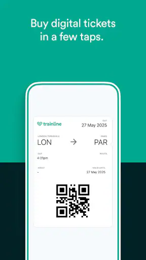 Trainline: Train travel Europe screenshot
