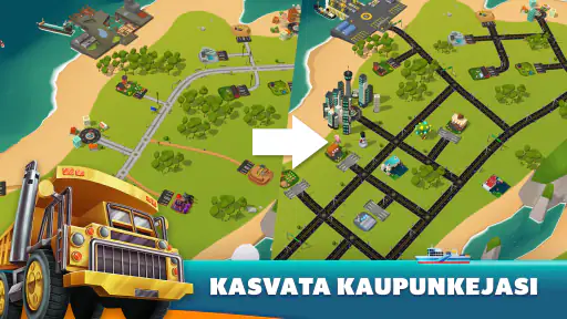 Transit King Tycoon: Rekkapeli screenshot