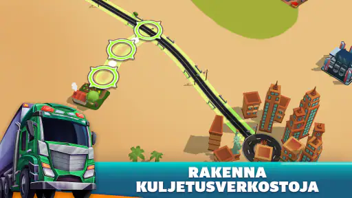 Transit King Tycoon: Rekkapeli screenshot