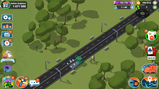 Transit King Tycoon: Rekkapeli screenshot
