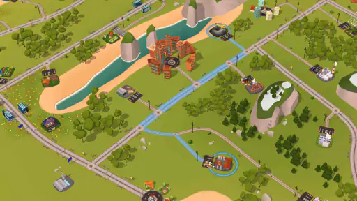 Transit King Tycoon: Rekkapeli screenshot