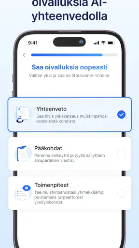 Transkriptor: Puhe Tekstiksi screenshot