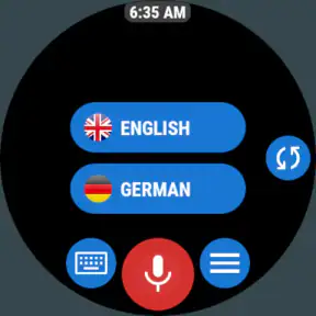 Translator (Wear OS) screenshot