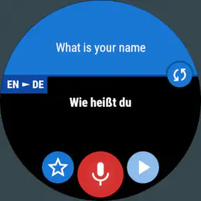 Translator (Wear OS) screenshot