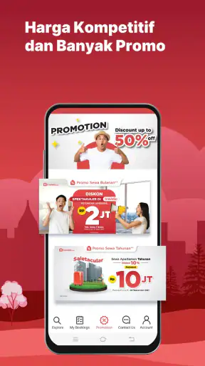 Travelio: Sewa Apartemen Rumah screenshot