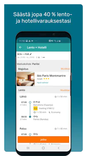 Travellink: Halvat lennot screenshot
