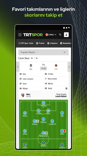 TRT Spor – Canlı Maç ve Haber screenshot