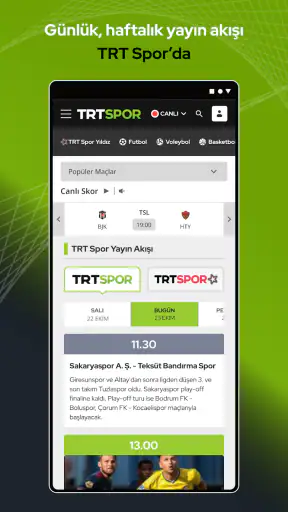 TRT Spor – Canlı Maç ve Haber screenshot