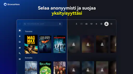 TV-verkkoselain - BrowseHere screenshot