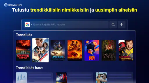 TV-verkkoselain - BrowseHere screenshot